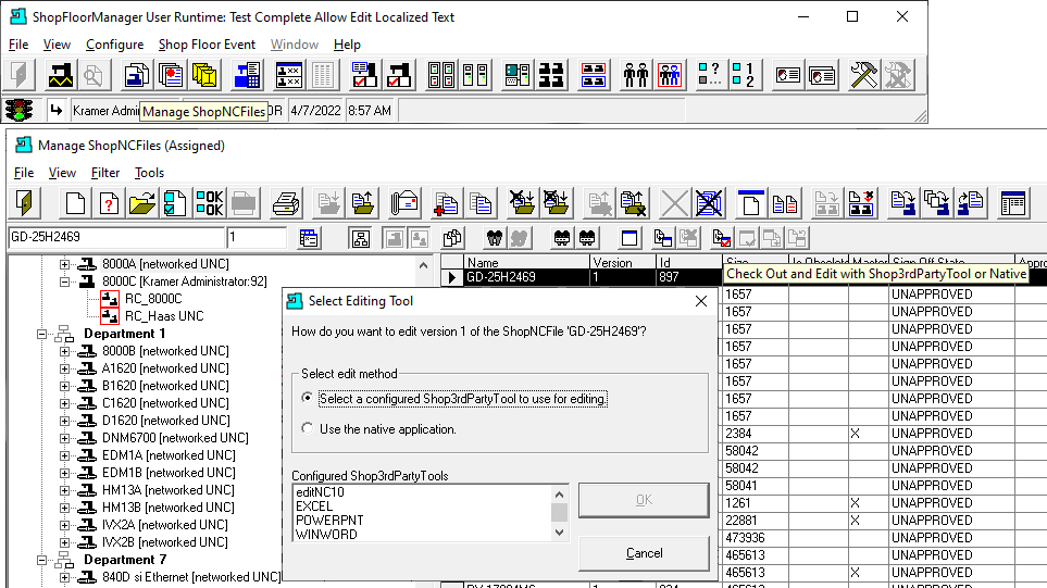 Third-Party Application Support