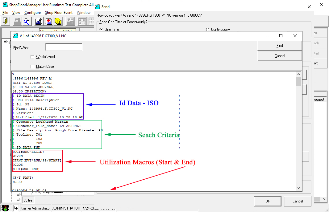 CNC Communications: RS232 & Remote Request