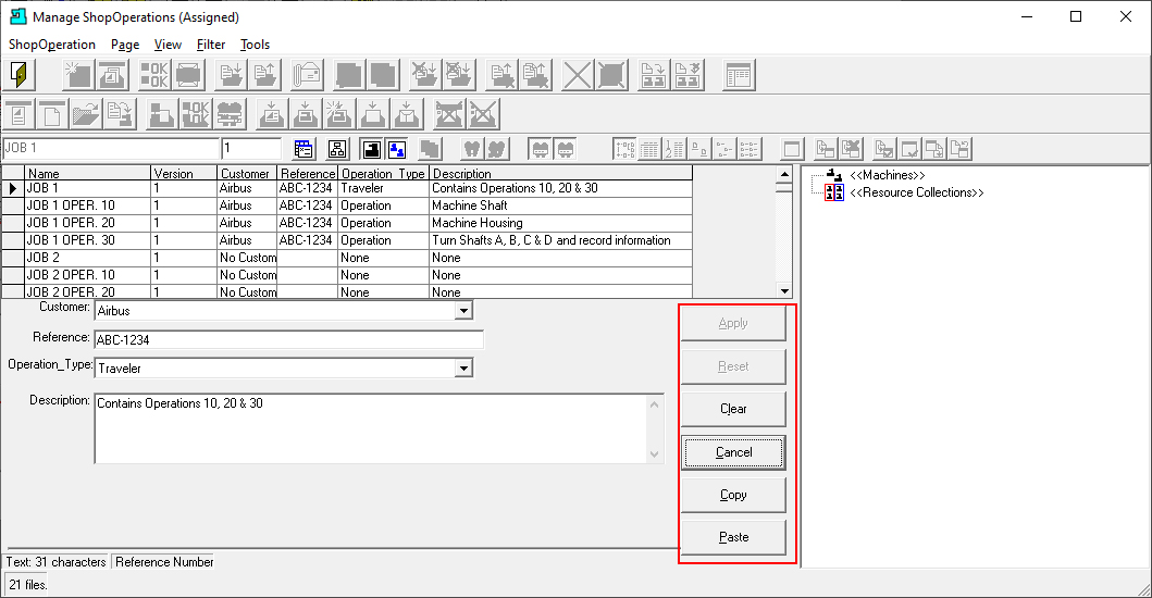 Edit Search Keys