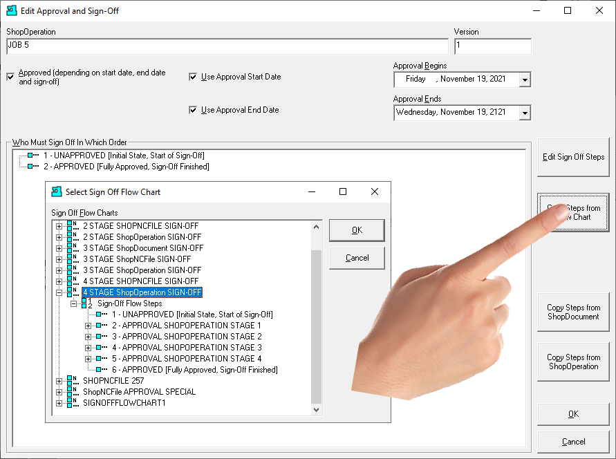Edit Approval and Sign-off