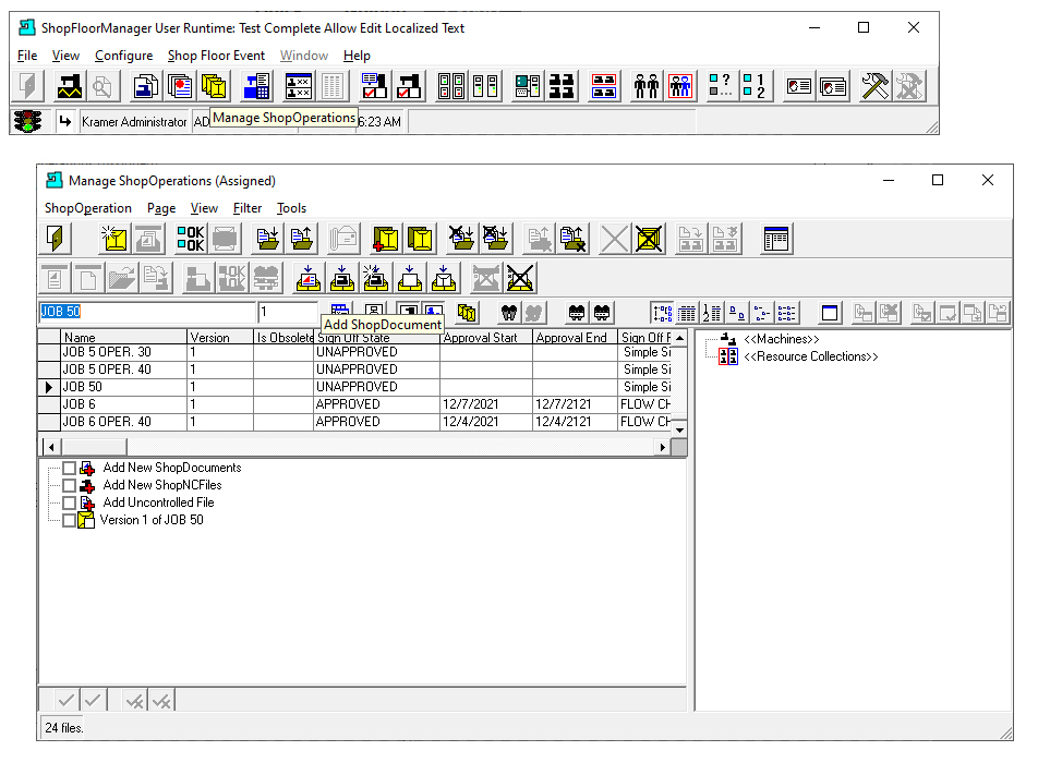 ShopFloorMonitoring Creations