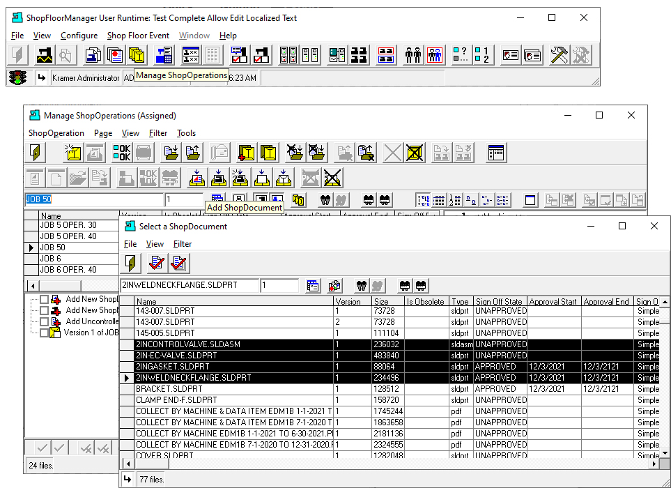 ShopFloorMonitoring Creations